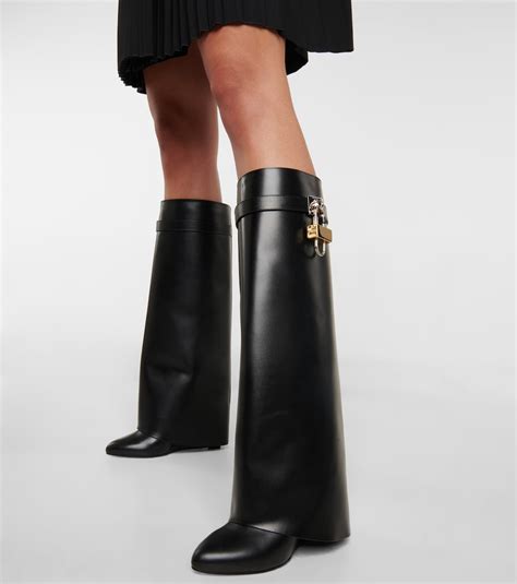 shark lock givenchy boots|second hand givenchy shark boots.